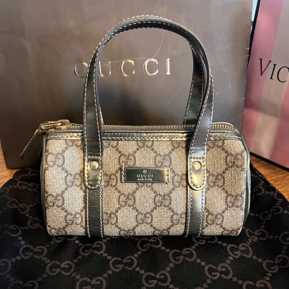 Gucci Mini Boston Handbag - Picture 1 of 13